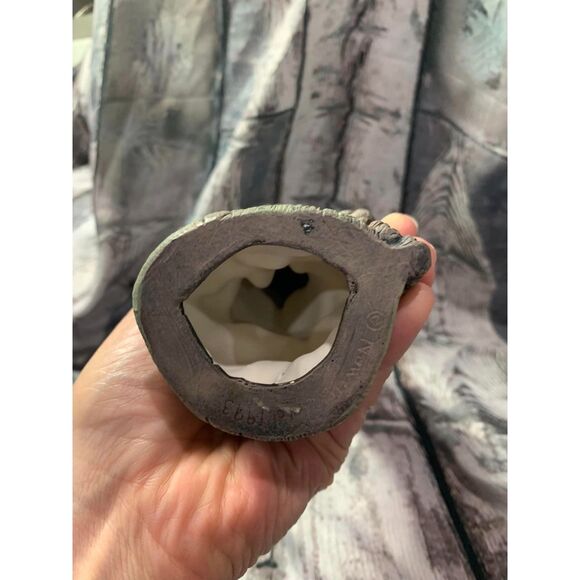 Vintage Tower Of Dogs Totem of Puppies 9" Tall Figurine Marked Nowell 1993 EUC - Picture 3 of 3